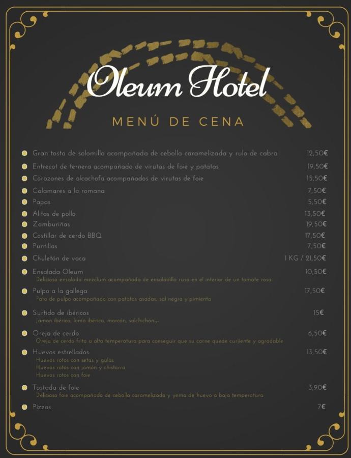 Hotel Oleum Belchite Eksteriør billede